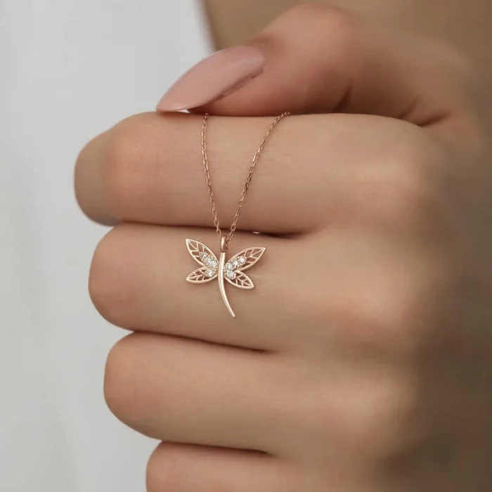 Supertrend Gümüş Rose Yusufçuk Kadın Kolye