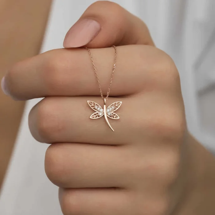 Supertrend Gümüş Rose Yusufçuk Kadın Kolye