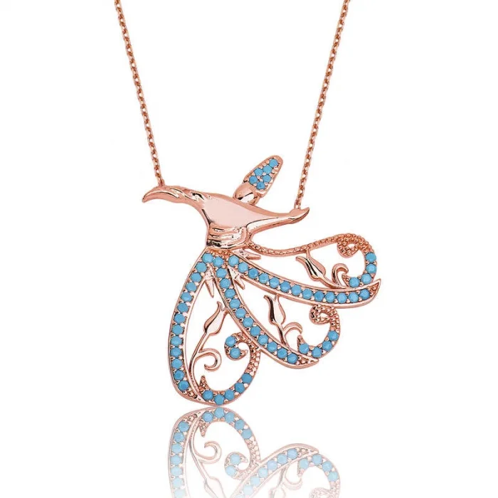 Supertrend Gümüş Semazen Bayan Kolye