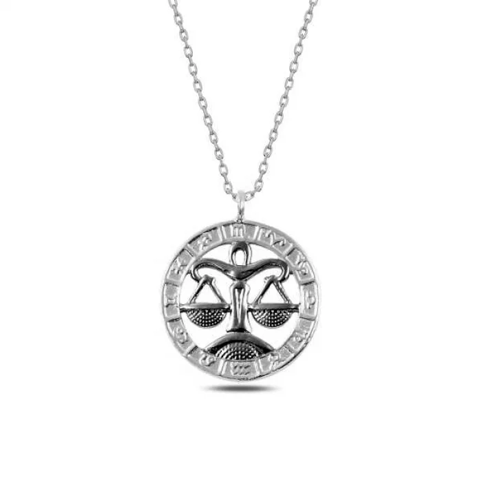 Supertrend ​​​gümüş Terazi Burcu Kolye