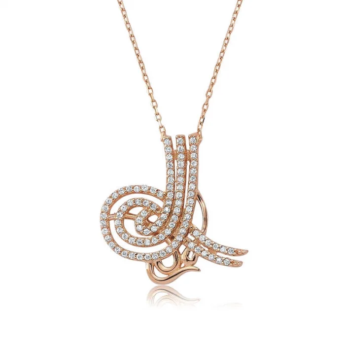 Supertrend Gümüş Tuğralı Bayan Kolye