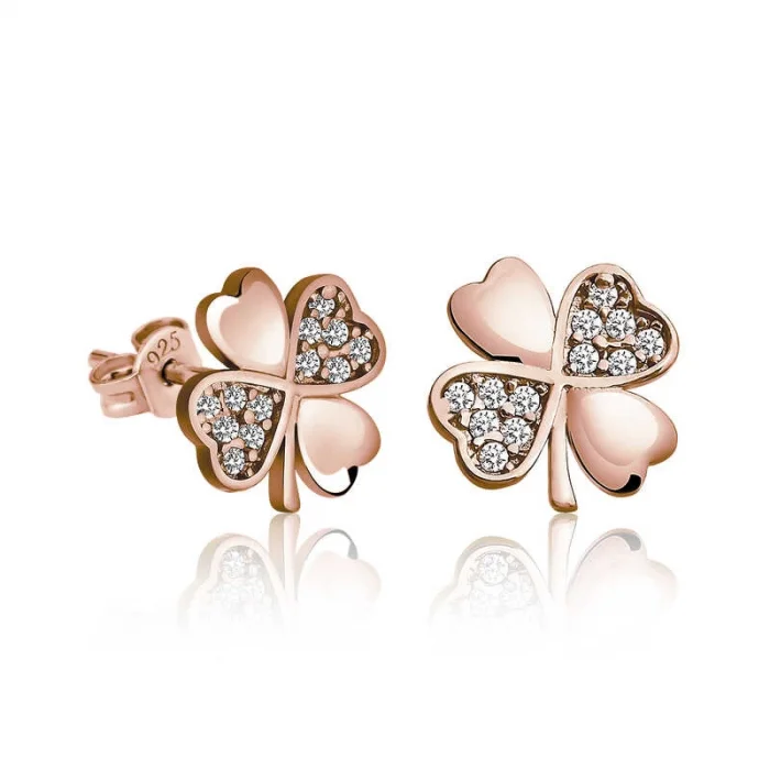 Supertrend Gümüş Yonca Kadın Küpe