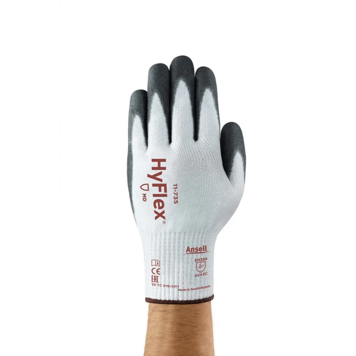 Supertrend- HYFLEX® 11-735 Kesilmeye Karşı Mekanik Korumalı İş Eldiveni 1 Çift (9 Beden / L)
