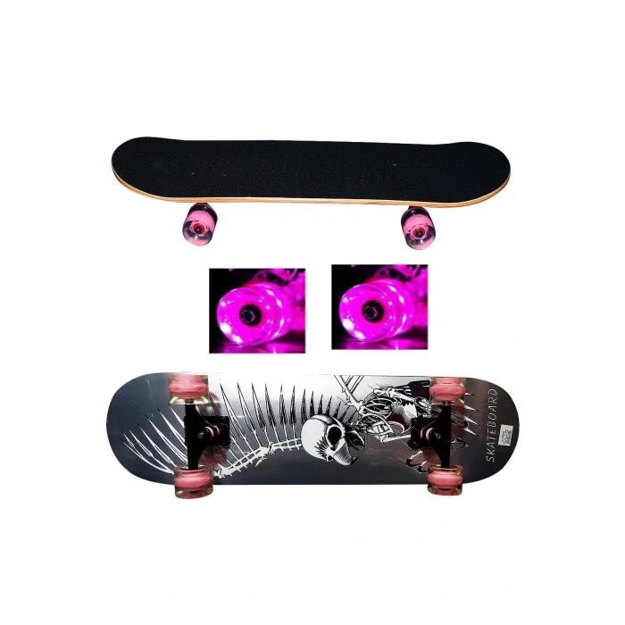 Supertrend Işıklı Silikon Teker Kaykay No:2