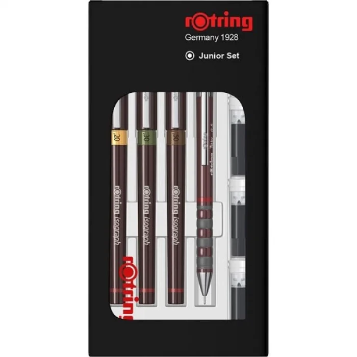 Supertrend Isograph Rapido Kalemi Seti Junior Set (0.2-0.3-0.5 mm.) + 0.5 Tikky Versatil Kalem