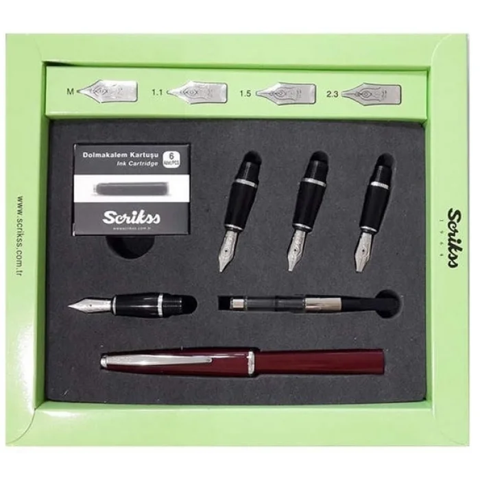 Supertrend Kaligrafi Seti Bordo