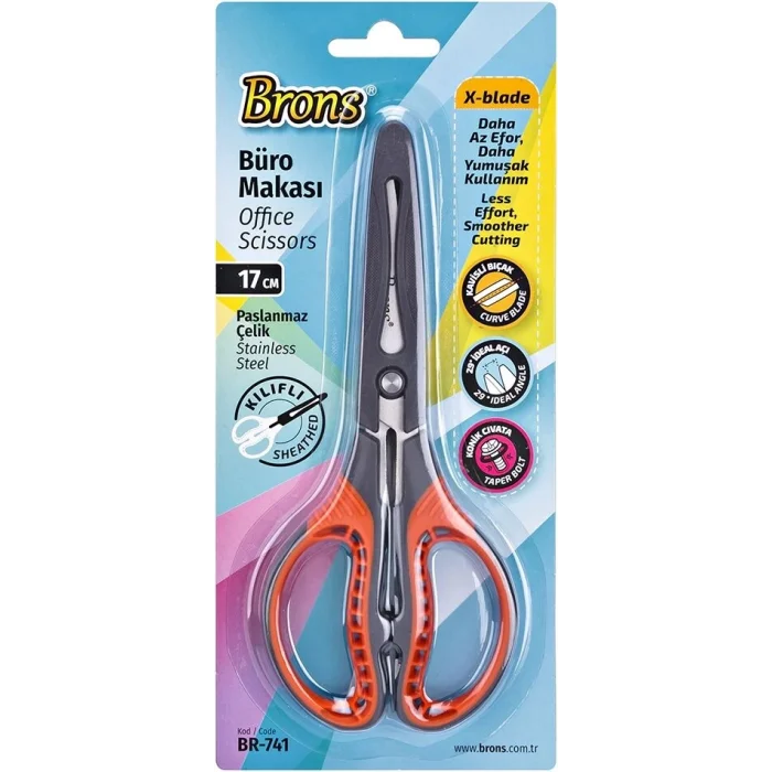 Supertrend Koruma Kılıflı Makas 17 cm.