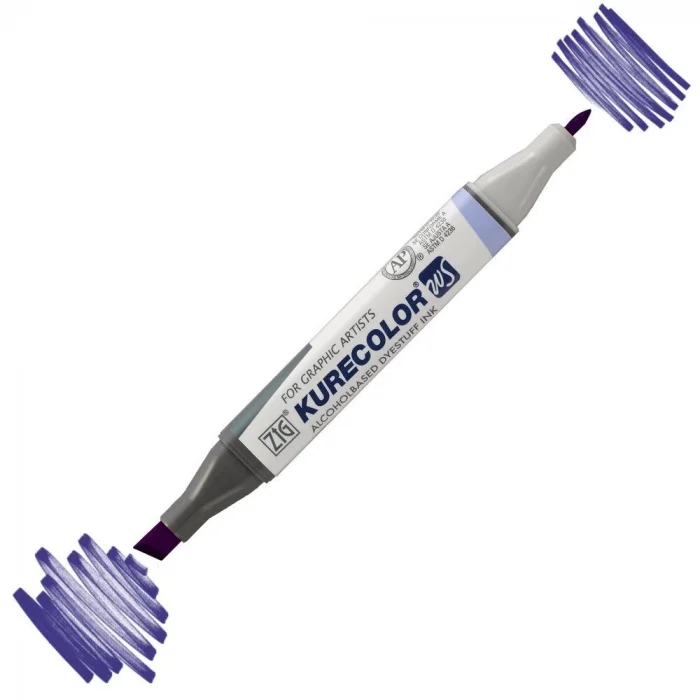 Supertrend Kurecolor Twin S Grafik Çizim Marker Kalemi 609 Deep Violet