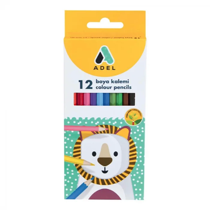 Supertrend Kuru Boya Kalemi 12 Renk Tam Boy