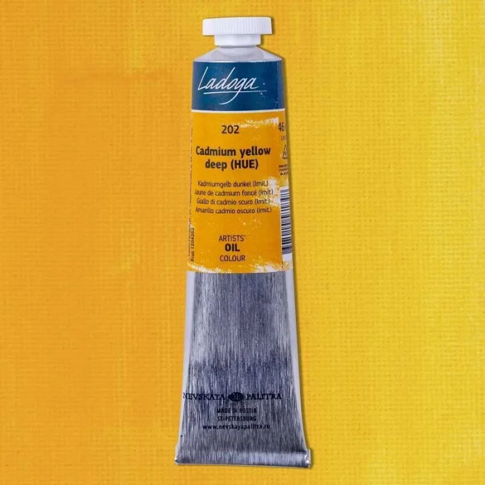 Supertrend Ladoga Yağlı Boya 46 ml. 202 Cadmium Yellow Deep (Hue)
