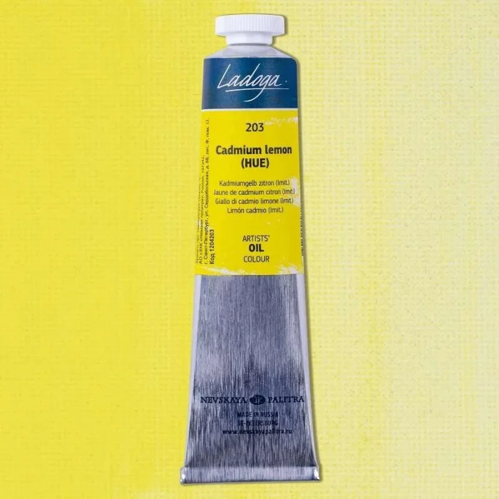 Supertrend Ladoga Yağlı Boya 46 ml. 203 Cadmium Lemon (Hue)