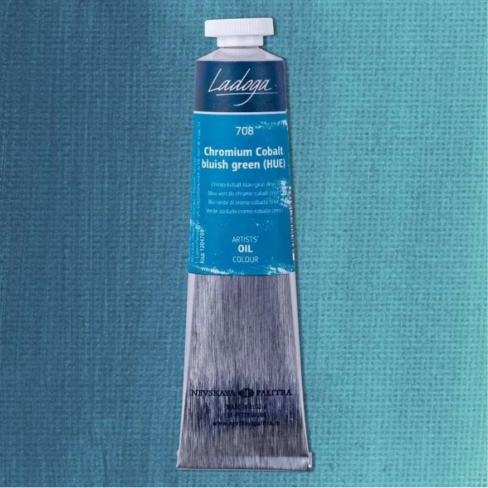 Supertrend Ladoga Yağlı Boya 46 ml. 708 Chromium-Cobalt Bluish-Green (Hue)
