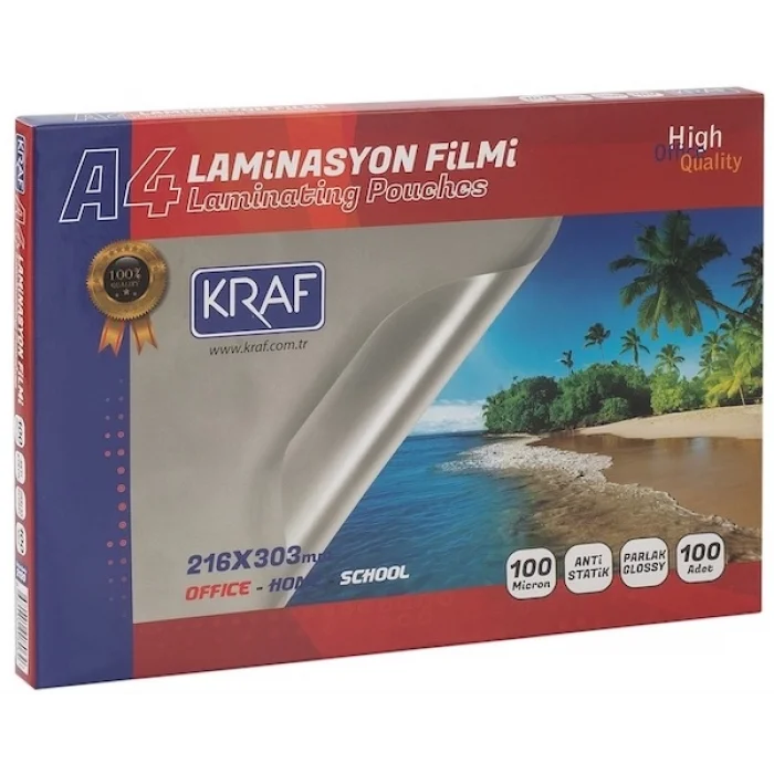 Supertrend Laminasyon Filmi Parlak A4 100 Micron 100lü