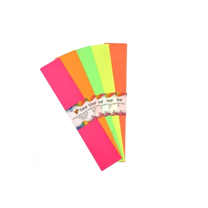 Supertrend Lüks Fosforlu Krapon Kağıdı 50x200 Cm.5 Renk 5Li (PA-024F)