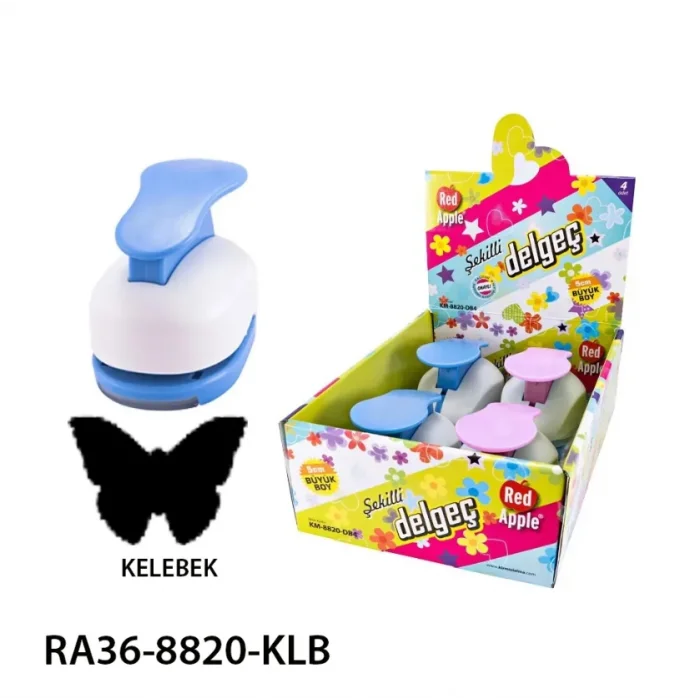 Supertrend Mega Boy Şekilli Delgeç Şekilgeç 2 (5 cm.) KELEBEK