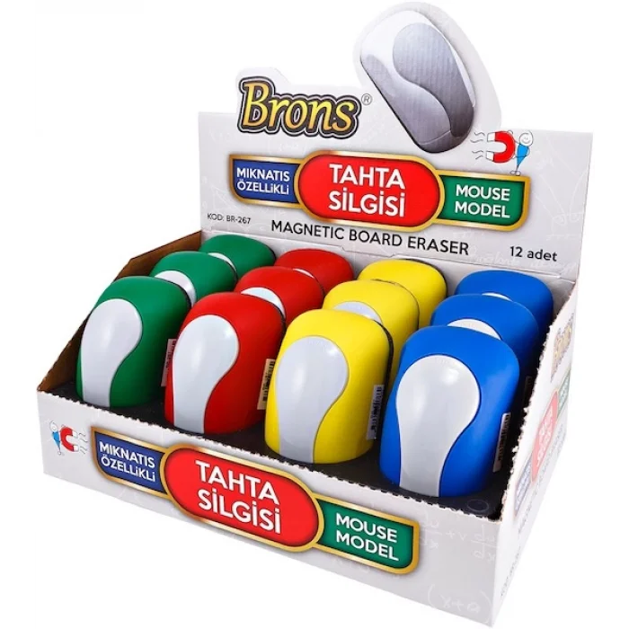 Supertrend Mıknatıslı Tahta Silgisi (Mouse Model)