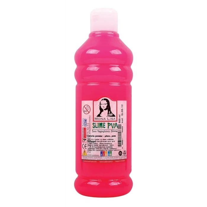 Supertrend Mona Lisa Slime Jeli 500 ml. FOSFORLU PEMBE