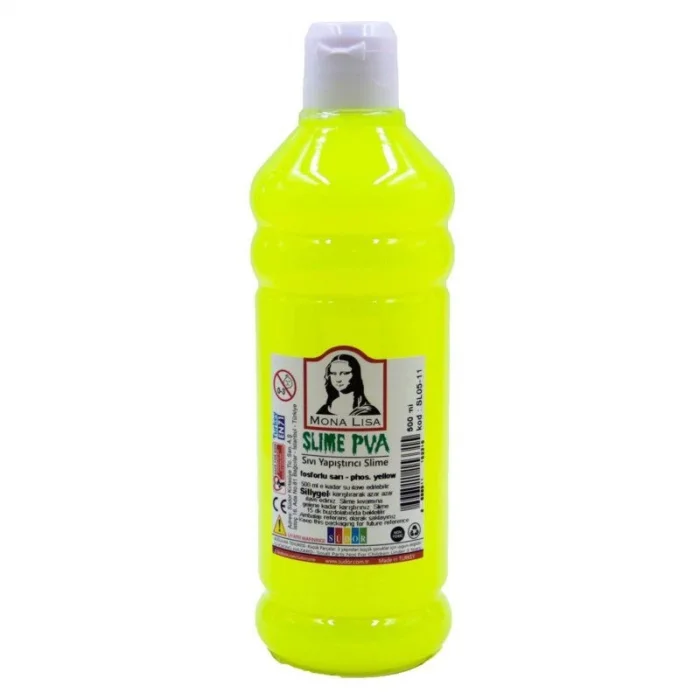 Supertrend Mona Lisa Slime Jeli 500 ml. FOSFORLU SARI