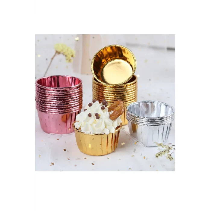 Supertrend Muffin-Kek Kapsülü Gümüş 25li