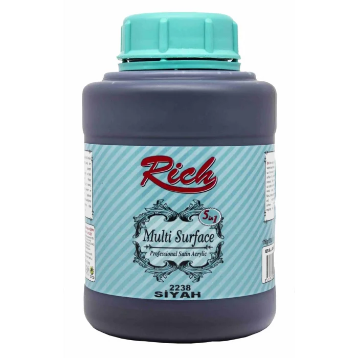 Supertrend Multi Surface Her Yüzey İçin Akrilik Boya 1750 gr. 2238 SİYAH