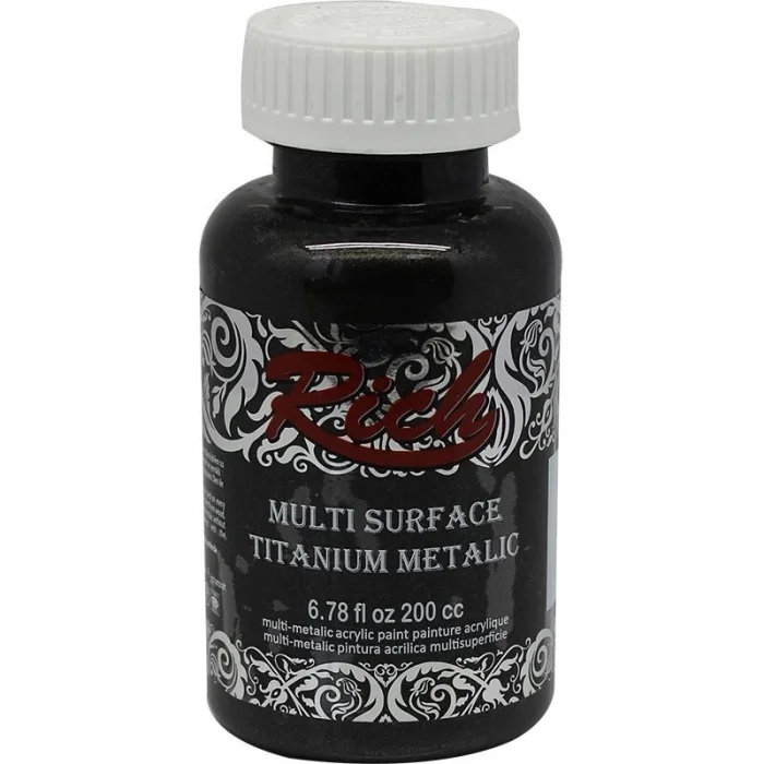 Supertrend Multi Surface Titanium Metalik Boya 200 cc. 2544 SİYAH