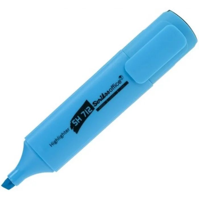 Supertrend Office Highlighter Fosforlu İşaretleme Kalemi MAVİ