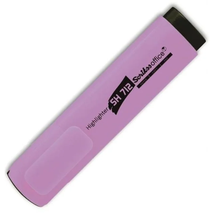 Supertrend Office Highlighter Fosforlu İşaretleme Kalemi PASTEL LİLA