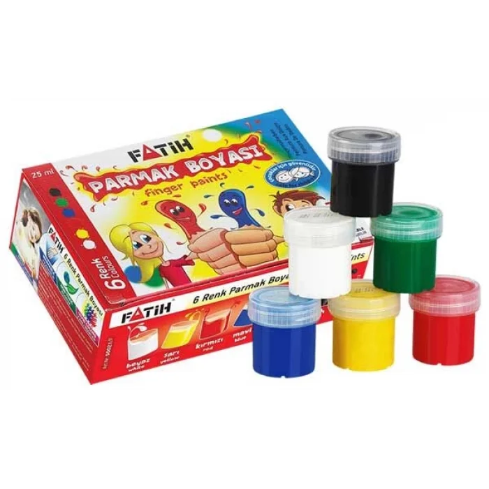 Supertrend Parmak Boyası 6 Renk x 25 ml.