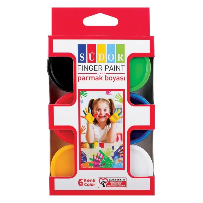 Supertrend Parmak Boyası 6 Renk x 30 ml.