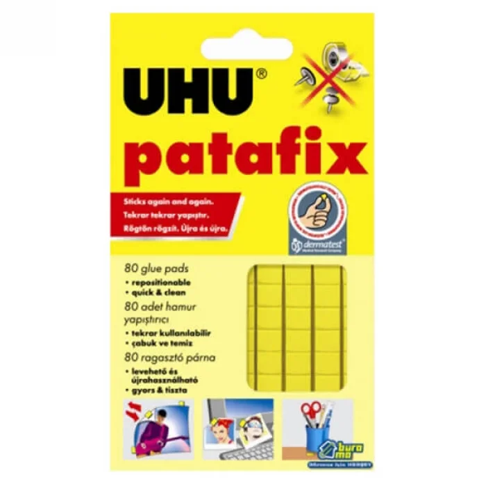 Supertrend Patafix Sakız ( Hamur ) Yapıştırıcı Sarı (UHU50140)