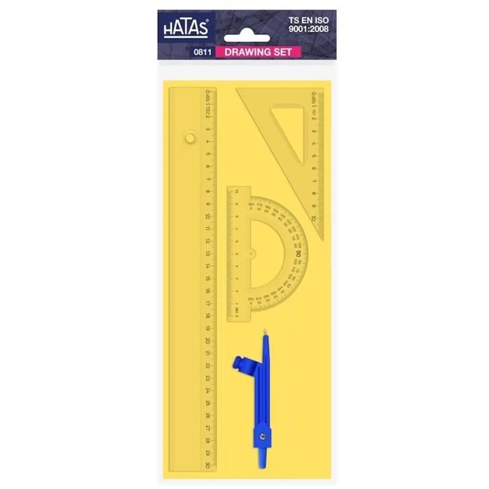 Supertrend Pergelli Ekonomik Cetvel Çizim Seti