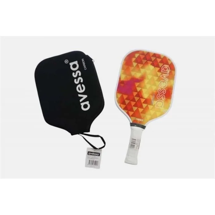 Supertrend Pkl-510 Carbon PicklePaddle Raket Çanta Lı Kırmızı-Sarı