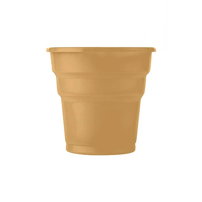 Supertrend Plastik Meşrubat Bardağı Altın 180cc-7oz 25li