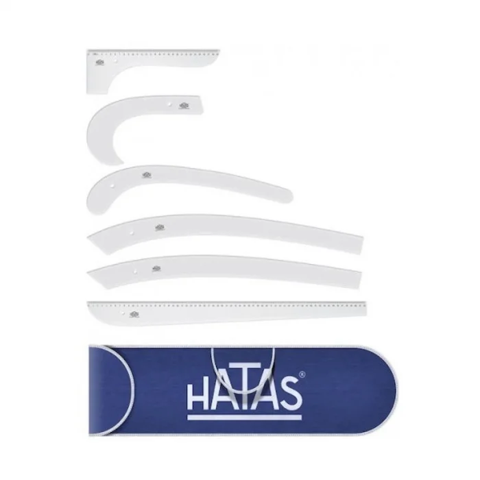 Supertrend Plastik Riga Seti Cetvel Takımı Çantalı 6 Parça