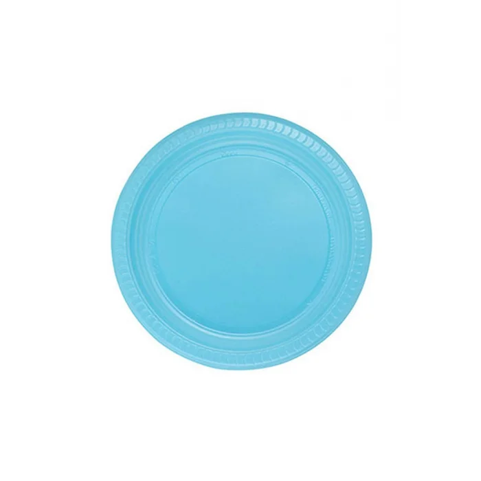 Supertrend Plastik Tabak Açık Mavi 22cm 25li