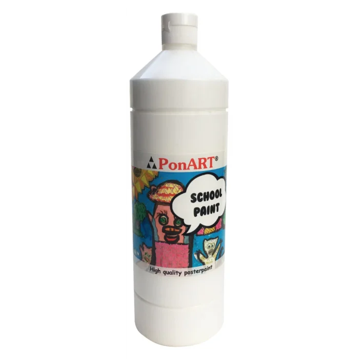 Supertrend School Paint Tempera Boya 1000 ml. PSP-2200 BEYAZ