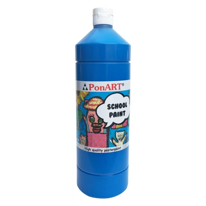 Supertrend School Paint Tempera Boya 1000 ml. PSP-2210 PRIMER MAVİ
