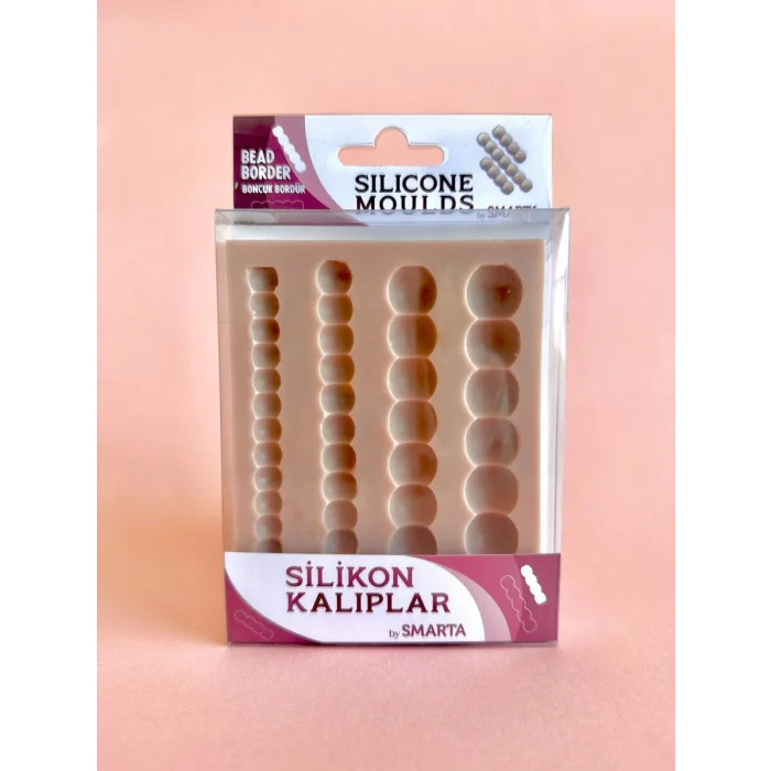 Supertrend Silicone Moulds Silikon Epoksi ve Polimer Kil Kalıbı BEAD BORDER