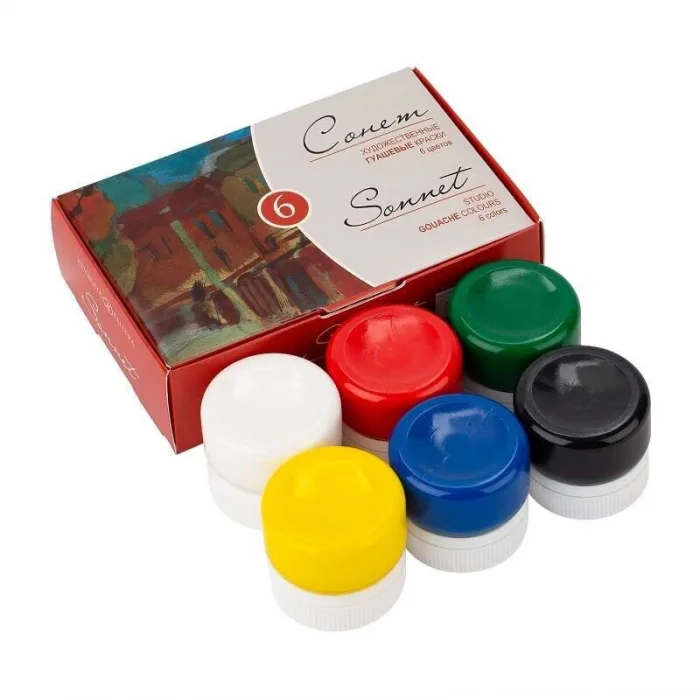 Supertrend Sonnet Guaj Boya Seti 6 Renk x 20 ml.