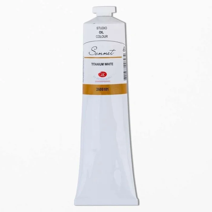 Supertrend Sonnet Yağlı Boya 120 ml. 101 Titanium White