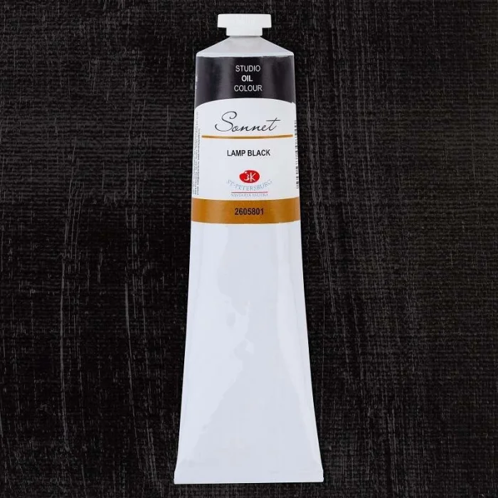 Supertrend Sonnet Yağlı Boya 120 ml. 801 Lamp Black