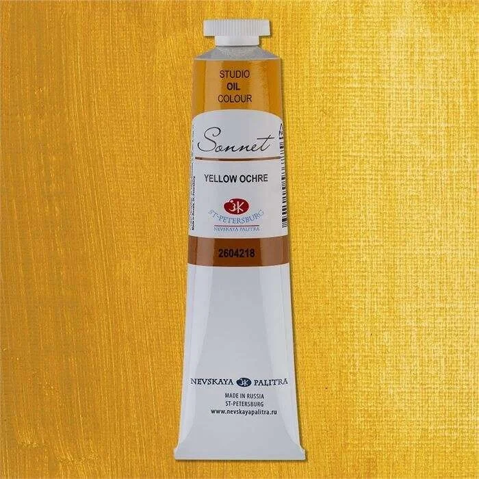 Supertrend Sonnet Yağlı Boya 46 ml. 218 Yellow Ochre