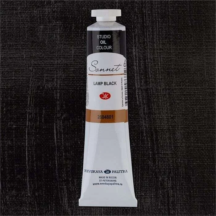 Supertrend Sonnet Yağlı Boya 46 ml. 801 Lamp Black