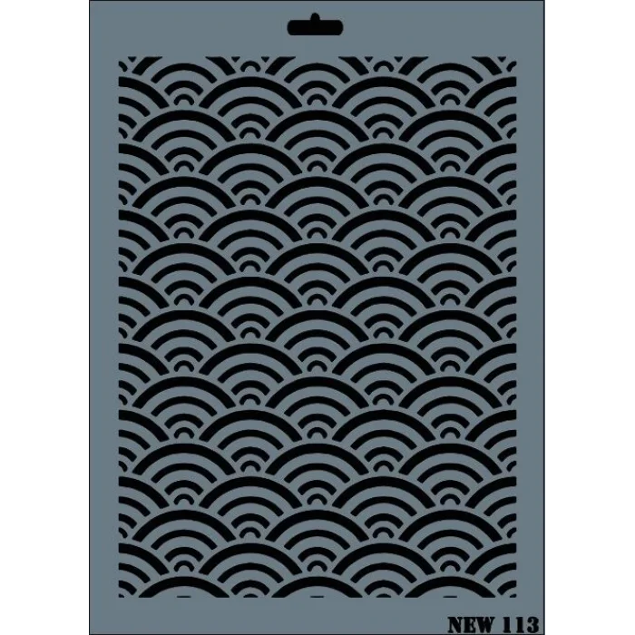 Supertrend Stencil Boyama Şablonu 25x35 cm. NEW-113