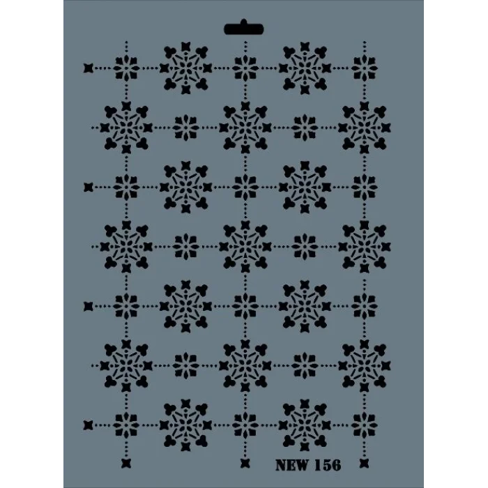 Supertrend Stencil Boyama Şablonu 25x35 cm. NEW-156