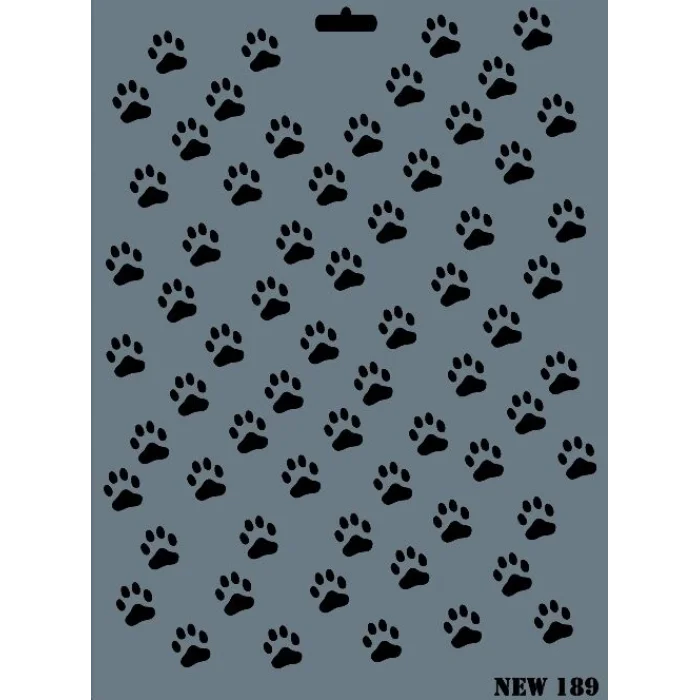 Supertrend Stencil Boyama Şablonu 25x35 cm. NEW-189