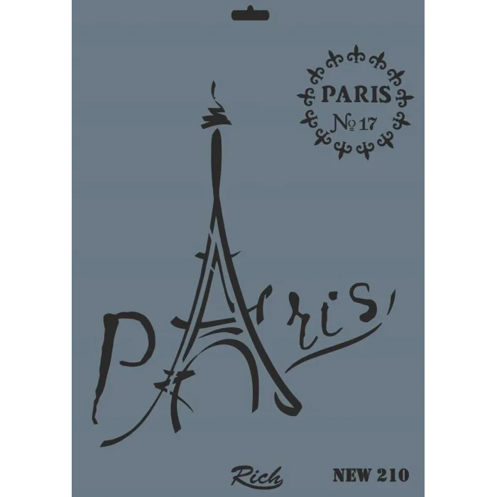 Supertrend Stencil Boyama Şablonu 25x35 cm. NEW-210