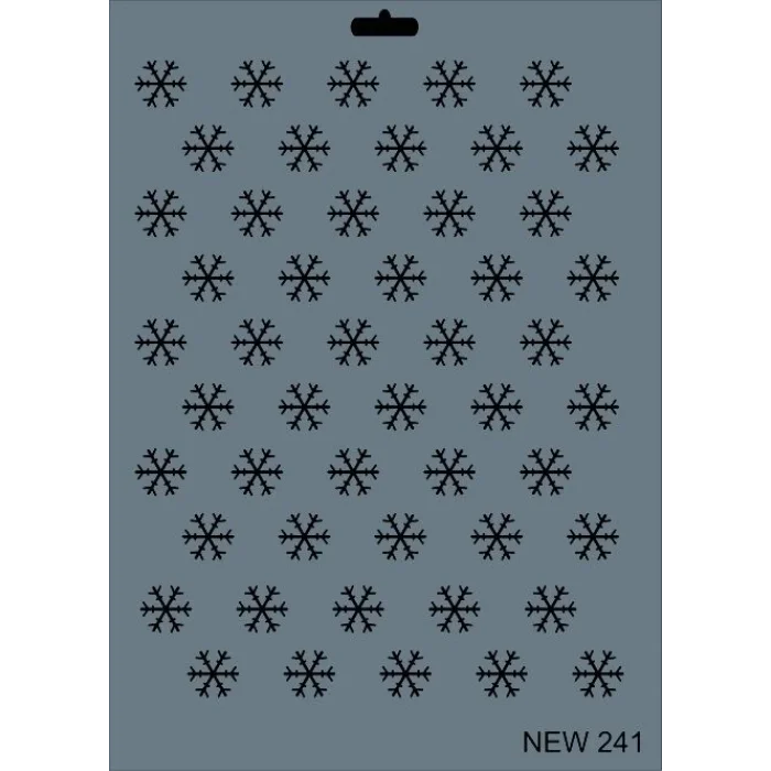 Supertrend Stencil Boyama Şablonu 25x35 cm. NEW-241