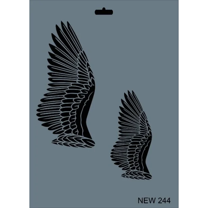 Supertrend Stencil Boyama Şablonu 25x35 cm. NEW-244