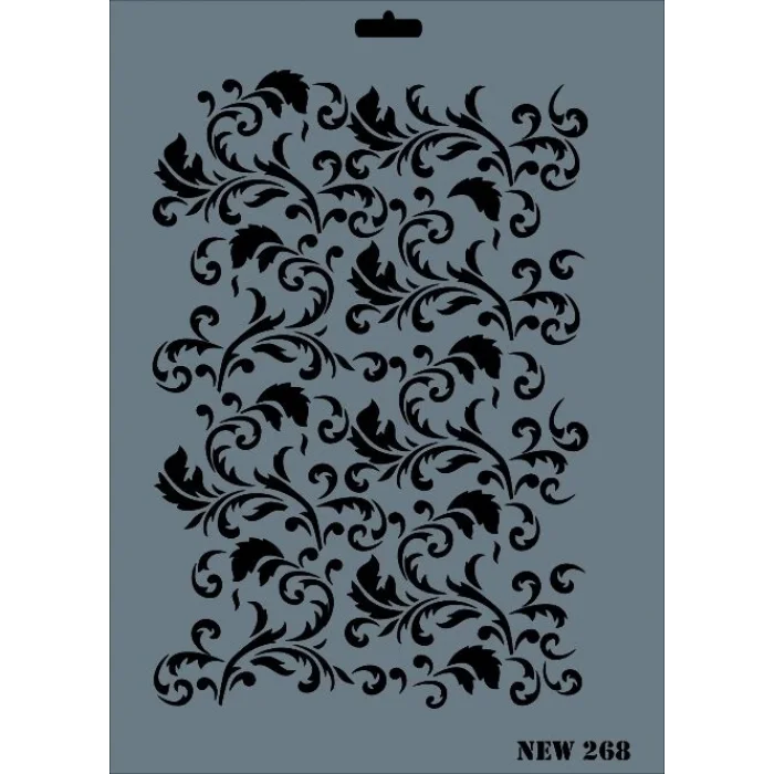 Supertrend Stencil Boyama Şablonu 25x35 cm. NEW-268